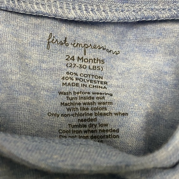 3/$25 First Impressions Birthday Dude Cotton t-shirt - Picture 5 of 6